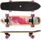 RAVEN Longboard Skateboard für Kinder Erwachsene Jungen Mädchen | Aluminium Trucks | PU Räder | ABEC-9 Chrome Kugellager | (Cascada)