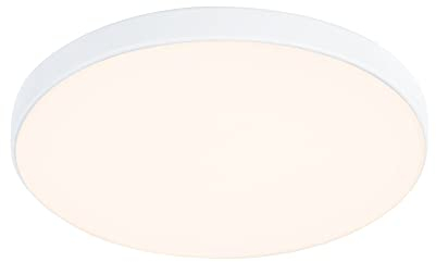 Paulmann 79944 LED Panel Einbaupanel Veluna VariFit Edge 90mm rund dimmbar Warmweiß Weiß Kunststoff Beleuchtungssystem 3000 K