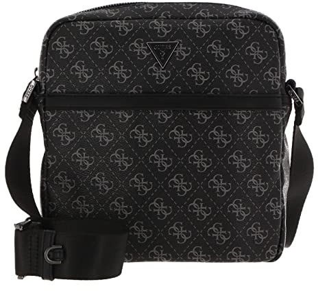 GUESS Vezzola Smart Top Crossbody Flat Dark Black