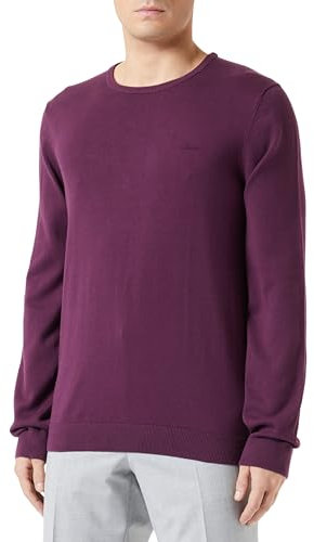 s.Oliver Maglione Lavorato a Maglia, Lilla/Rosa, M Uomo