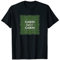 Cabin Sweet Cabin Green Plaid Dark T-Shirt