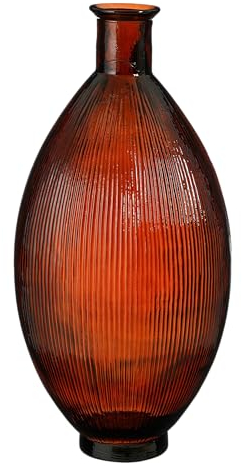 Mica Decorations Firenza Vase - 29x29x59 cm - Glas - Braun