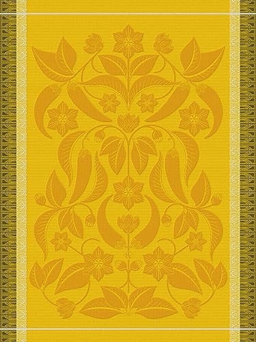 LE JACQUARD FRANÇAIS 28981 Geschirrtuch Piments Jaune 60x80 cm Baumwolle