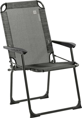 TravelLife Campingstuhl Como Blend Grey