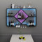 LED Lighted Liquor Bottle Display Shelf Iron Bar Liquor Shelf with Wine Glass Holder Wine Bottles Display Wall Storage Shelf for Kitchen Dinning Room Home Bars Living Room.(Black,100x20x70cm)