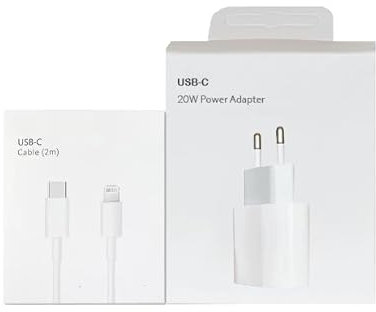 Cargador 20W para iPhone/iPad/iWatch/Airpods con Cable (2 Metros)