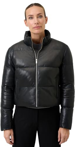 RICANO Audrey - handgefertigte Damen Leder Steppjacke