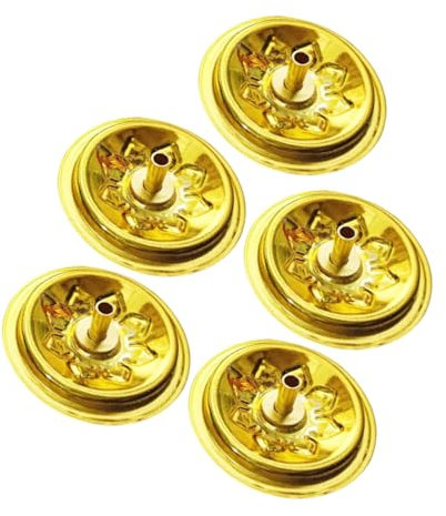 EXQUIMEUBLE 5stücke Docht Für Öllampen Schwimmende Dochte Aus Metall Ersatz Docht Für Öl Petroleumlampen Beschläge Für Öllampen Halter Für Petroleumlampen Lichtzubehör Für