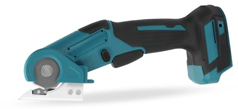 Akku Kartonschneider Kompatibel mit Makita 18V Batterie, Akku Universalschere mit Sicherheitssperre für Handwerk zum Schneiden von Karton Leder Teppich (ohne Akku)