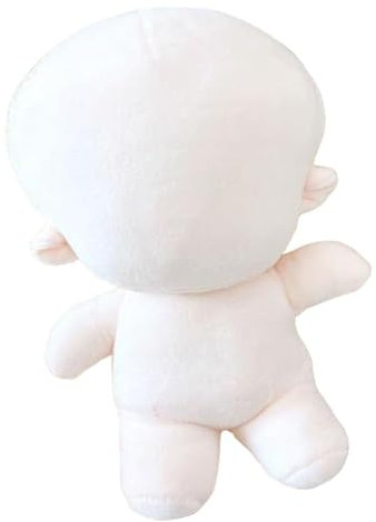 MOUNTTU 7, 9 Zoll Baumwollpuppe, Blankopuppe, Dicker Körper mit Skelett, Plüsch-Babypuppe für DIY-Kunsthandwerk, Plüsch-Babypuppe, Stoffpuppe, weiche