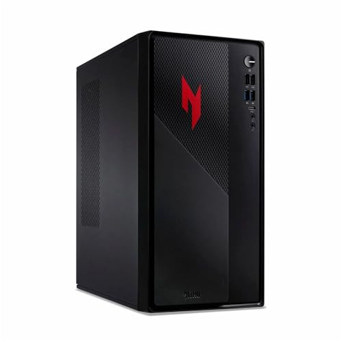 acer Tower | Nitro N20 | Schwarz | Core i5 13420H | RAM: 64GB | SSD: 2TB | NVIDIA RTX 5060 | Windows 11 Pro | Office 2024 Pro | Sicherungsstick