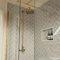 ENKI, Trafalgar, SH0155, Traditional Thermostatic Victorian Shower, Large Rainshower Head, Antique Brass, Traditional Shower Valve Style