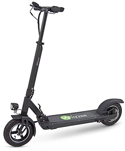 WIIZZEE E Scooter mit Strassenzulassung WS5 MAX, Motor 500W, Akkulaufzeit bis zu 40km, Sportlich und ausdauernd, Schwarz