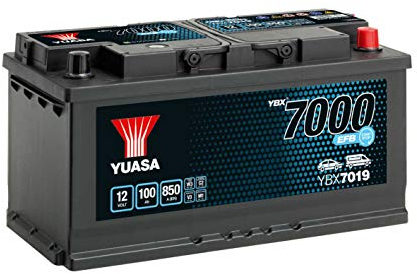 Yuasa YBX7019 12V 100Ah 850CCA EFB Start Stop High Performance Car Battery