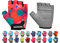 meteor Kinder Fahrradhandschuhe Bike Gel BMX Handschuh Jungen Fahrrad Handschuhe Mädchen radhandschuhe Scooter radhandschuhe Kinder Tretroller Handschuhe Fahr-Rad