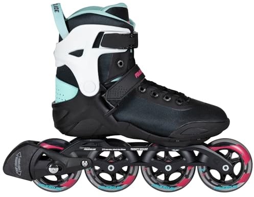POWERSLIDE Damen Fitness Skates Radon Teal 90 Black 39