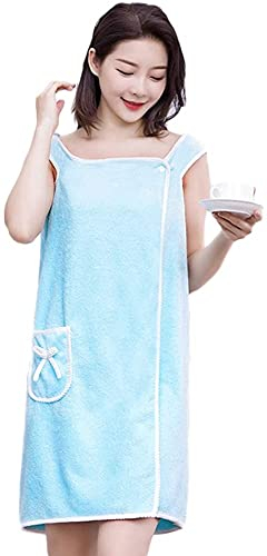 Damen Saunakilt Bademäntel für Spa Dusche Verstellbare Robe mit Tasche 80 * 140CM Saunasarong Saunatuch Baumwolle Sarong Kilt Bequeme Home Wear Nachtwäsche