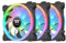 Thermaltake Swafan 12 RGB Lüfter | TT Premium 3er Pack | 120 mm |wechselbare Lüfterblätter, schwarz
