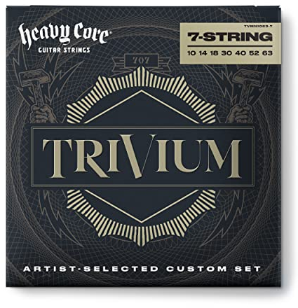 Jim Dunlop 10-63 corde per chitarra in nichel 7 corde, TVMN10637, naturale