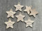 personalisierter Holz Anhänger Schildchen Geschenkanhänger mit Wunschname Name Frohe Weihnachten Stern Geschenk 5 cm