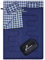 Schlafsack Winter Winterschlafsack Outdoor: Sportneer Schlafsäcke 2 Personen Doppelschlafsack 220x150cm, 2.75kg mit 2 Kissen, Vier Doppel Zippern, Erwachsene Deckenschlafsack für Familie, Blau
