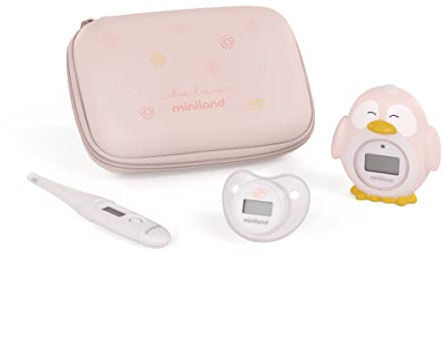 Miniland Thermokit Dolce Candy. Praktsch verschließbares Etui mit drei Babythermometern