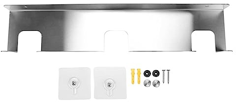 Beelooom Pizza Schaufel Wand Regal GebüRsteter Edelstahl Pizza Schaufel Rack AufhäNger für die Wand Schwerlast Pizza Schaufel Halter
