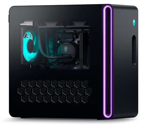Alienware Aurora R16 Liquid Cooled Gaming Desktop - Intel Core 9-14900KF, 32GB DDR5 RAM, 2TB SSD, NVIDIA GeForce RTX 4080, Intel Wi-Fi 6E, Windows 11 Home - Basalt Black