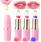 Likesing 3 Pièces Lot Rouge a Levre Magique Change Couleur Fleurs Transparent Jelly Lipstick Rouge Levre Mat Longue Tenue Baume a Levre Teinté Brillant à Lèvres Rose Maquillage Femme Filles Cadeau