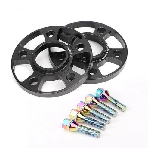 Spurplatten Spurverbreiterung 2 Stück Für E36 E88 E82 E46 E90 Radadapter Distanzstücke PCD 5x120 CB=72,56mm (ID=OD) Spurverbreiterungen (Farbe : 2PCS 12MM)