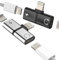 Adaptateur Lightning Jack Double(Lot De 2)pour IPhone 14 13 Pro Max écouteurs Et Chargeur Câble AUXiliaire Audio Vers Certifié Pour Apple MFI Connecteur Pour IPad Splitter Accessoires Voiture Tablette