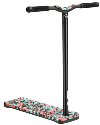 Blunt TS Trampolin Stunt-Scooter I Roller Trick Trainer I Höhenverstellbar I Leicht (Türkis Camo, 7.5 (75cm))