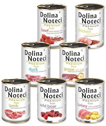 SUPERFOOD PURE for Allergic Dogs - Healthy Nutritious Complete Dog's Wet Food -400g- Dolina Noteci
