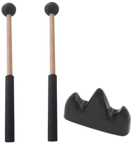 CIMAXIC 1 Satz Ätherische Trommelstöcke Schlagzeug-übungspad Elektronische Drumsticks Stangen Elektronisches Schlagzeug Bassdrum Mallet Rhythmus-sticks Musical Trommelmaschine Black Holz