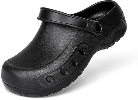 CERYTHRINA Zuecos de jardín impermeables para hombres y mujeres: antideslizantes resistentes al aceite zapatos de cocina - zapatos de trabajo para cocina, jardín, restaurante, hospital
