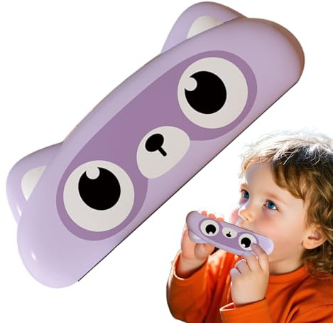 Mundharmonika-Spielzeug: Cartooninstrument + Größe von 15,2 cm, Musiklernen, Spielzeug für Kinder, Mundharmonika für Anfänger für Kleinkinder | Musikerziehung