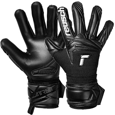Reusch Torwarthandschuhe Kinder | zuverlässiger Grip & atmungsaktiv | für Training & Spiel, geeignet für Naturrasen, Kunstrasen & Hartplatz, Größe 4-8, Attrakt Infinity Evolution NC Junior