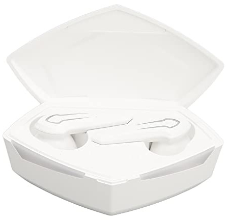 Yechiry Gaming-Ohrhörer, Kabellose Bluetooth-Kopfhörer mit Geringer Latenz für Gaming, mit Hervorragender Klangqualität und 13-mm-Treibern (White)