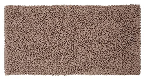 Sealskin Badteppich Twist, Farbe: Sand, 120 x 60 cm