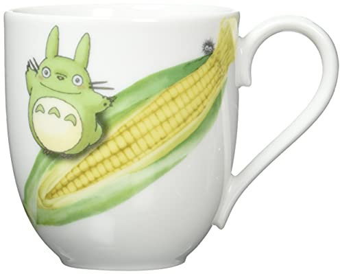 Noritake VT91086/1704-3 My Neighbor Totoro Tasse, mikrowellengeeignet, spülmaschinenfest, Mais, feines Porzellan