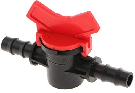 8mm /11mm Durchmesser Absperrventil Absperrhahn Durchflussregler für Wasser Öl und andere Flüssigkeiten