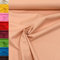MAGAM-Stoffe Sophie Baumwollstoff Uni 100% Baumwolle Oeko-Tex Meterware 50cm (08. Champagner-Rosa)
