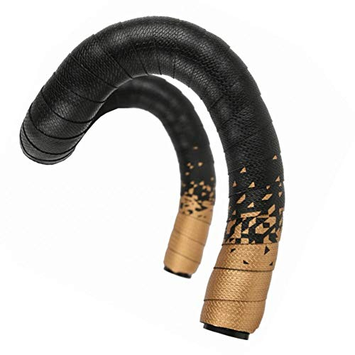 1 Paar Straßen-Fahrrad-lenkerband Breath Fahrrad Griff Gürtel Wrap Bike Lenkerband Wrap (goldene)