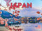 Japan-Kalender 2025, japanische Geschenke, Monats-Wandkalender, 12 Monate