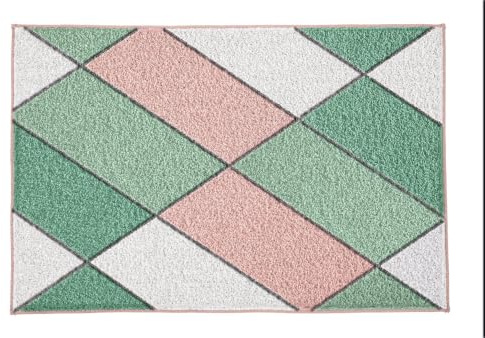 Kleine Wolke Badteppich Ayana Maledivia 70 x 120 cm | OEKO-TEX zertifiziert, rutschhemmende Unterseite, für Fußbodenheizung, maschinenwaschbar, 100% Polyacryl