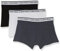 Calvin Klein Trunk 3pk Surge Uomo, Black/White/Turbulence, L [Amazon Exclusive]