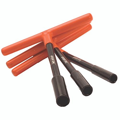 RFX Pro T-Bar Set (schwarz/orange) Standard-Reichweite mit Gummigriff, 8 mm/10 mm/13 mm