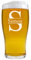 KDO MAGIC - Verre à bière personnalisé - Personnalisable avec un texte - 570 ml - Plusieurs modèles de gravure - Idée cadeau homme, fête des pères, papa, anniversaire (Modèle Majuscule)