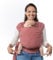 Boba Baby Tragetuch Neugeborene - Elastisches Babytragetuch und Stilltuch für Unterwegs - Einfach zu binden - Babytrage Neugeborene ab Geburt bis 16kg (Dusty Pink)