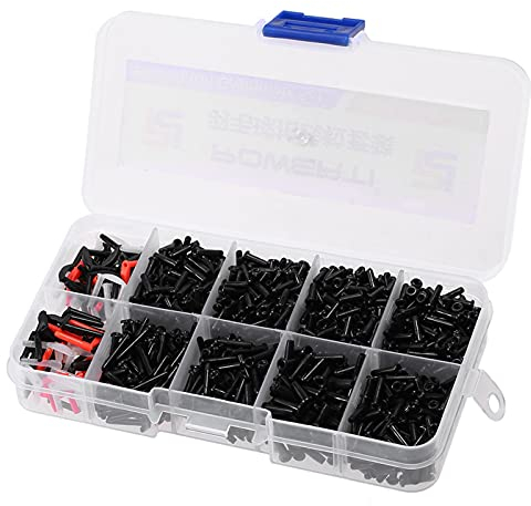 KOCAN Badmintonschläger-Eyeliner, 1 Box Badmintonschläger Racquet Ösen Ösen String Protector Zubehör